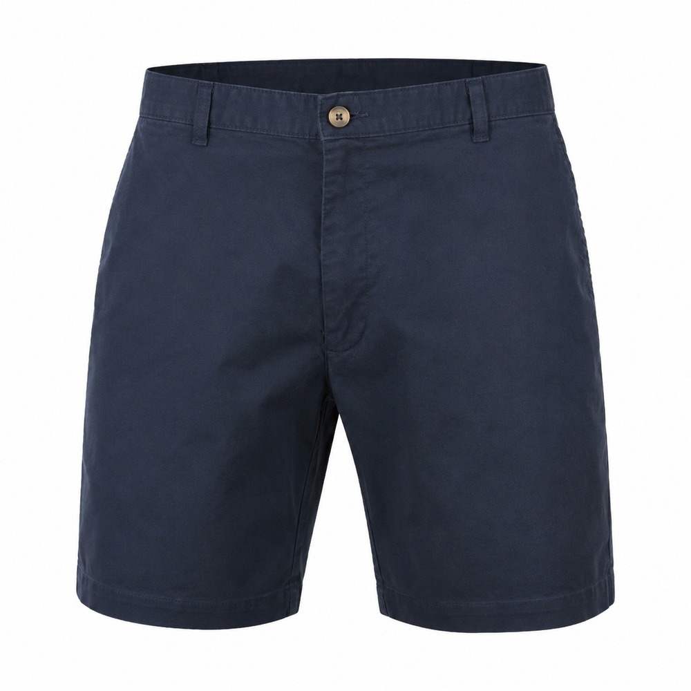Saddlebred Chino‎ Shorts Mens 48W Navy Blue Comfort Flex Stretch Flat Front NEW